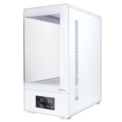 корпус Ginzzu RX450D mATX жк. дисплей (Белый) корпус Ginzzu RX450D mATX жк. дисплей (Белый)