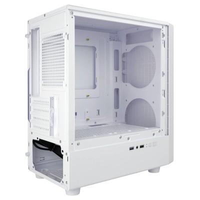корпус Ginzzu CL413 mATX передняя панель Решетка белый корпус Ginzzu CL413 mATX передняя панель Решетка белый