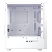 корпус Ginzzu CL413 mATX передняя панель Решетка белый
