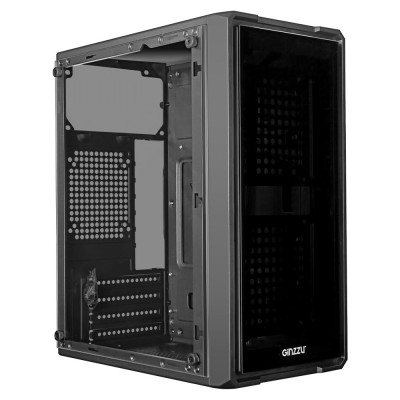 корпус Ginzzu B175 2*USB 2.0,AU передняя и боковая панель стекло корпус Ginzzu B175 2*USB 2.0,AU передняя и боковая панель стекло