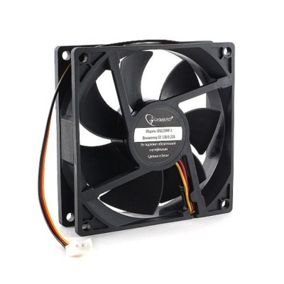 Вентилятор Gembird Вентилятор 92x92x25 гидродинамический, 3 pin, провод 30 см (D9225HM-3) Вентилятор Gembird Вентилятор 92x92x25 гидродинамический, 3 pin, провод 30 см (D9225HM-3)