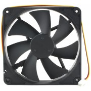 Вентилятор Gembird Вентилятор 140x140x25 гидродинамический, 3 pin, провод 40 см (D14025HM-3)