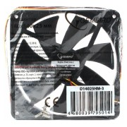 Вентилятор Gembird Вентилятор 140x140x25 гидродинамический, 3 pin, провод 40 см (D14025HM-3)