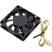 Вентиляторы Exegate EX283369RUS Вентилятор ExeGate ExtraSilent ES06015S3P, 60x60x15 мм, подшипник скольжения, 3pin, 2500RPM, 22dBA