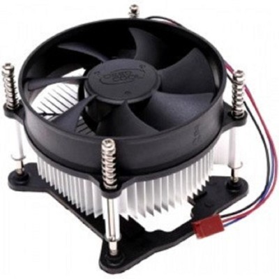 Вентилятор Cooler Deepcool CK-11508V2 Soc-1150/1155/1156, 3pin, 25dB, Al, 65W, 245g, screw Вентилятор Cooler Deepcool CK-11508V2 Soc-1150/1155/1156, 3pin, 25dB, Al, 65W, 245g, screw