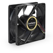 Вентиляторы Exegate EX283379RUS Вентилятор ExeGate EX08025H4P-PWM, 80x80x25 мм, гидродинамический, 4pin, PWM, 23dBA