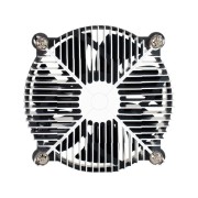 Вентиляторы Exegate EX286141RUS Кулер ExeGate EK-11508.PWM (Al, LGA1150/1151/1155/1156/1200, TDP 75W, Fan 90mm, PWM, 1200-2600RPM, Hydro bearing, 4pin, 11-24db, 285г, с термопастой, на винтах, Retail color box)