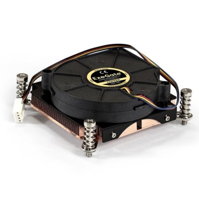 Вентиляторы Exegate EX286161RUS Кулер ExeGate ESNK-0049.PWM.1U.2011/66.Cu (радиальный (улитка), медный, 1U, socket LGA2011/2066, TDP 115W, Fan 75mm, PWM, 2000-5000RPM, 2 ball bearing, 4pin, 46-54db, ресурс 70000 Вентиляторы Exegate EX286161RUS Кулер ExeGate ESNK-0049.PWM.1U.2011/66.Cu (радиальный (улитка), медный, 1U, socket LGA2011/2066, TDP 115W, Fan 75mm, PWM, 2000-5000RPM, 2 ball bearing, 4pin, 46-54db, ресурс 70000