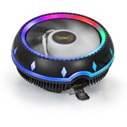 Вентиляторы Exegate EX286156RUS Кулер ExeGate Dark Magic EE126M-PWM.RGB (Al black coating, LGA775/1150/1151/1155/1156/1200/1700/AM2/AM2+/AM3/AM3+/AM4/FM1/FM2/754/939/940,TDP100W,Fan120mm,PWM, 900-2000RPM, Hydro b