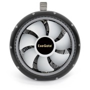 Вентиляторы Exegate EX286156RUS Кулер ExeGate Dark Magic EE126M-PWM.RGB (Al black coating, LGA775/1150/1151/1155/1156/1200/1700/AM2/AM2+/AM3/AM3+/AM4/FM1/FM2/754/939/940,TDP100W,Fan120mm,PWM, 900-2000RPM, Hydro b