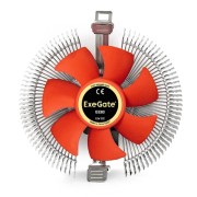 Вентиляторы Exegate EX286144RUS Кулер ExeGate EE80 (Al, LGA775/1150/1151/1155/1156/1200/1700/AM2/AM2+/AM3/AM3+/AM4/FM1/FM2/754/939/940, TDP 65W, Fan 80mm, 2000RPM, Hydro bearing, 3pin, 22db, 205г,