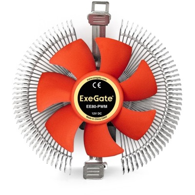 Вентиляторы Exegate EX286145RUS Кулер ExeGate EE80-PWM (Al, LGA775/1150/1151/1155/1156/1200/1700/AM2/AM2+/AM3/AM3+/AM4/FM1/FM2/754/9, TDP 65W, Fan 80mm, PWM, 800-2400RPM, Hydro bearing, 4pin, 11-24db, 205г, с те Вентиляторы Exegate EX286145RUS Кулер ExeGate EE80-PWM (Al, LGA775/1150/1151/1155/1156/1200/1700/AM2/AM2+/AM3/AM3+/AM4/FM1/FM2/754/9, TDP 65W, Fan 80mm, PWM, 800-2400RPM, Hydro bearing, 4pin, 11-24db, 205г, с те