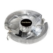 Вентиляторы Exegate EX286147RUS Кулер ExeGate Wizard EE91-RED (Al, LGA775/1150/1151/1155/1156/1200/1700/AM2/AM2+/AM3/AM3+/AM4/FM1/FM2/754/939/940, TDP 75W, Fan 90mm, 2200RPM, Hydro bearing, 3pin, 22db, 215г, 
