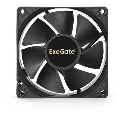 Вентиляторы Exegate EX283382RUS Вентилятор ExeGate ExtraPower EP08025SM, 80x80x25 мм, Sleeve bearing (подшипник скольжения), Molex, 2400RPM, 25dBA Вентиляторы Exegate EX283382RUS Вентилятор ExeGate ExtraPower EP08025SM, 80x80x25 мм, Sleeve bearing (подшипник скольжения), Molex, 2400RPM, 25dBA
