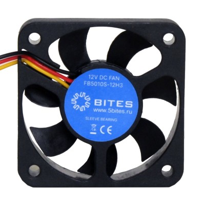 Вентиляторы 5bites Вентилятор FB5010S-12H3 50X10 / SLEEVE / 5500RPM / 3P Вентиляторы 5bites Вентилятор FB5010S-12H3 50X10 / SLEEVE / 5500RPM / 3P