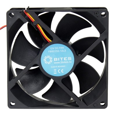 Вентиляторы 5bites Вентилятор FB9225S-12L3 92X25 / SLEEVE / 1800RPM / 3P Вентиляторы 5bites Вентилятор FB9225S-12L3 92X25 / SLEEVE / 1800RPM / 3P