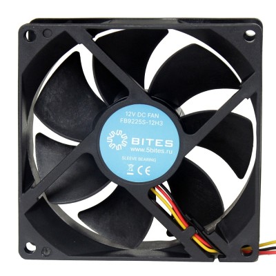 Вентиляторы 5bites Вентилятор FB9225S-12H3 92X25 / SLEEVE / 2500RPM / 3P Вентиляторы 5bites Вентилятор FB9225S-12H3 92X25 / SLEEVE / 2500RPM / 3P
