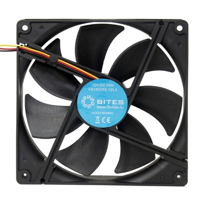 Вентиляторы 5bites Вентилятор FB14025S-12L3 140X25 / SLEEVE / 1200RPM / 3P Вентиляторы 5bites Вентилятор FB14025S-12L3 140X25 / SLEEVE / 1200RPM / 3P