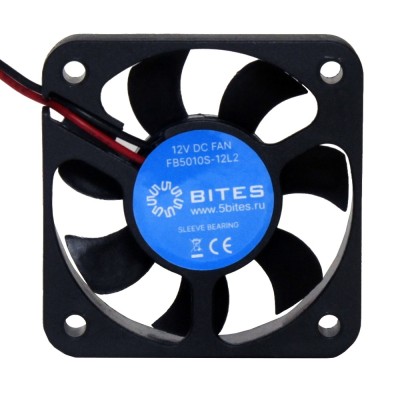 Вентиляторы 5bites Вентилятор FB5010S-12L2 50X10 / SLEEVE / 4200RPM / 2P Вентиляторы 5bites Вентилятор FB5010S-12L2 50X10 / SLEEVE / 4200RPM / 2P