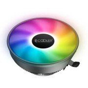 Вентиляторы PCCooler E126M PRO Кулер S775/115X/AM2/2+/AM3/3+/AM4/FM1/FM2/2+ (TDP 92W, вент-р 120мм с PWM, FIXED COLOR FAN, 1000-1800RPM, 29.8dBa) Retail Color Box