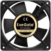 Вентиляторы Exegate EX289013RUS Вентилятор 220В ExeGate EX12025BAL (120x120x25 мм, 2-Ball (двойной шарикоподшипник), подводящий провод 30 см, 22000RPM, 33dBA)