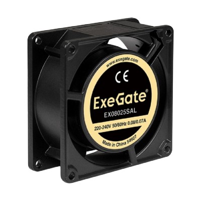Вентиляторы Exegate EX288996RUS Вентилятор 220В ExeGate EX08025SAL (80x80x25 мм, Sleeve bearing (подшипник скольжения), подводящий провод 30 см, 2500RPM, 31dBA) Вентиляторы Exegate EX288996RUS Вентилятор 220В ExeGate EX08025SAL (80x80x25 мм, Sleeve bearing (подшипник скольжения), подводящий провод 30 см, 2500RPM, 31dBA)