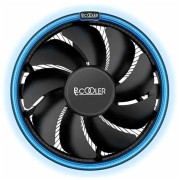 Вентиляторы PCCooler E126MB Кулер S775/115X/AM2/2+/AM3/3+/AM4/FM1/FM2/2+ (TDP 92W, вент-р 120мм с PWM, Blue LED FAN, 1000-1800RPM, 26.5dBa) Retail Color Box 48 (111313)