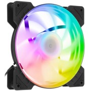 Вентиляторы Powercase Вентилятор (M6-14-LED) 5 color LED 140 x 140 х 25 мм (100шт./кор, Molex, 900±10% об/мин) Bulk M6-14-LED