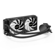 Вентиляторы Exegate EX293458RUS Комплект водяного охлаждения ExeGate BlackWater-240.PWM.ARGB (3 PIN 5V ADDRESSABLE RGB подсветка, LGA2066/2011/1366/1150/1151/1155/1156/1200/1700/AM4/FM1/FM2/FM2+/AM2/AM2+/AM3/AM3+