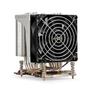 Вентиляторы Exegate EX293437RUS Кулер ExeGate ESNK-P0064AP4.PWM.4U.SP3.Cu (Al+Cu, 4U, 6 тепл. трубок, LGA SP3, TDP 280W, PWM, 1900-3800RPM, 2 ball bearing, 4pin, 44db, 730г, на винтах, с термопастой, Retail box)