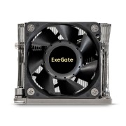 Вентиляторы Exegate EX293440RUS Кулер ExeGate ESNK-P0068APS4.PWM.2U.3647.Cu Al+Cu, 2U, 3 тепл. трубки, LGA3647, TDP 205W, Fan 80mm, PWM, 2100-6800RPM, 2 ball bearing, 4pin, 52db, 410г, на винтах, с термопастой