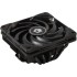 вентилятор Cooler ID-Cooling IS-55 BLACK LGA1700/1200/115X/AM5/AM4 низкопрофильный высота 55mm ( TDP 125W, PWM, 5 тепл.трубок + медная база, FAN 120mm, черный вентилятор Cooler ID-Cooling IS-55 BLACK LGA1700/1200/115X/AM5/AM4 низкопрофильный высота 55mm ( TDP 125W, PWM, 5 тепл.трубок + медная база, FAN 120mm, черный