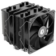 вентилятор Cooler ID-Cooling SE-206-XT LGA20XX/1700/1200/115X/AM5/AM4 (8шт/кор, TDP 250W, PWM, черный, 6 тепл.трубок + медная база, 2 x FAN 120mm) RET