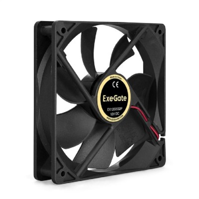 Вентиляторы Exegate EX294048RUS Вентилятор ExeGate EX12025S2P, 120x120x25 мм, Sleeve bearing (подшипник скольжения), 2pin (разъем 2.54; для блоков питания ATX), 1400RPM, 25dBA Вентиляторы Exegate EX294048RUS Вентилятор ExeGate EX12025S2P, 120x120x25 мм, Sleeve bearing (подшипник скольжения), 2pin (разъем 2.54; для блоков питания ATX), 1400RPM, 25dBA