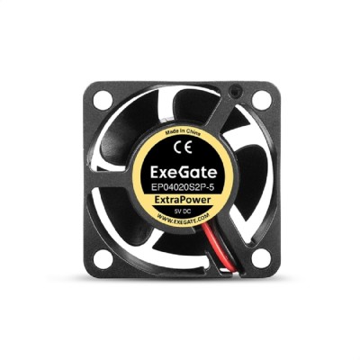 Вентиляторы Exegate EX295197RUS Вентилятор 5В DC ExeGate ExtraPower EP04020S2P-5 (40x40x20 мм, Sleeve bearing (подшипник скольжения), 2pin, 7000RPM, 30.5dBA) Вентиляторы Exegate EX295197RUS Вентилятор 5В DC ExeGate ExtraPower EP04020S2P-5 (40x40x20 мм, Sleeve bearing (подшипник скольжения), 2pin, 7000RPM, 30.5dBA)