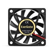 Вентиляторы Exegate EX295203RUS Вентилятор 24В DC ExeGate EX06010S2P-24 (60x60x10 мм, Sleeve bearing (подшипник скольжения), 2pin, 3000RPM, 24.1dBA)