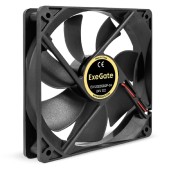 Вентиляторы Exegate EX295211RUS Вентилятор 24В DC ExeGate EX12025B2P-24 (120x120x25 мм, 2-Ball (двойной шарикоподшипник), 2pin, 2150RPM, 35.3dBA)