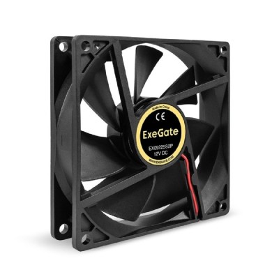 Вентиляторы Exegate EX295240RUS Вентилятор 12В DC ExeGate EX09225S2P (92x92x25 мм, Sleeve bearing (подшипник скольжения), 2pin, 2100RPM, 25dBA) Вентиляторы Exegate EX295240RUS Вентилятор 12В DC ExeGate EX09225S2P (92x92x25 мм, Sleeve bearing (подшипник скольжения), 2pin, 2100RPM, 25dBA)