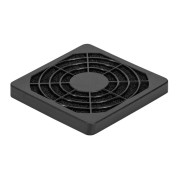 Вентиляторы Exegate EX295252RUS Решетка для вентилятора с фильтром 60х60 ExeGate EG-060PSFB (60x60 мм, пластиковая, квадратная, с пылевым фильтром, черная)