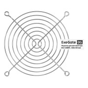 Вентиляторы Exegate EX295263RUS Решетка для вентилятора 120x120 ExeGate EG-120MR (120x120 мм, металлическая, круглая, никель)