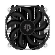 вентилятор Cooler ID-Cooling IS-30i BLACK LGA1700/1200/115X низкопрофильный высота 30mm (36шт/кор, TDP 100W, PWM, 4 тепл.трубки прямого контакта, FAN 92mm) BOX