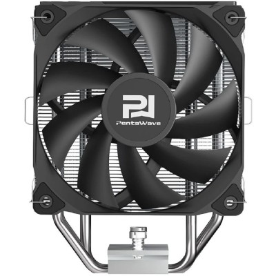 Вентиляторы Кулер PentaWave PC-Z04E SRB LGA115X/1200/1700/AM4/AM5 (20 шт/кор, TDP 220W, 1*120mm PWM Fan, 4 тепловые трубки 6мм, 600-1850RPM, 12-32,6dBa) Вентиляторы Кулер PentaWave PC-Z04E SRB LGA115X/1200/1700/AM4/AM5 (20 шт/кор, TDP 220W, 1*120mm PWM Fan, 4 тепловые трубки 6мм, 600-1850RPM, 12-32,6dBa)