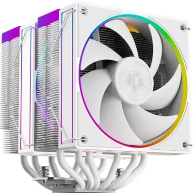 вентилятор Cooler ID-Cooling FROZN A620 ARGB Wh Soc-AM5/AM4/1151/1200/2066/1700 4-pin Al+Cu 270W 1200gr LED Ret вентилятор Cooler ID-Cooling FROZN A620 ARGB Wh Soc-AM5/AM4/1151/1200/2066/1700 4-pin Al+Cu 270W 1200gr LED Ret