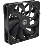 вентилятор Case Fan ID-Cooling TF-12025-PRO BLACK (120mm PWM, резиновые углы, черный, 500-1800об/мин)  BOX