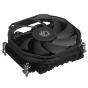 вентилятор Cooler ID-Cooling IS-30A BLACK AM5/AM4 низкопрофильный высота 30mm ( TDP 100W, PWM, 4 тепл.трубки прямого контакта, FAN 92mm) BOX