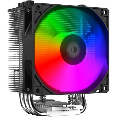 вентилятор Cooler ID-Cooling SE-903-XT FRGB LGA1700/1200/115X/AM5/AM4 (TDP 130W, PWM, 3 тепл.трубки прямого контакта, FAN 92mm, Dynamic Multi-Color LED) RET вентилятор Cooler ID-Cooling SE-903-XT FRGB LGA1700/1200/115X/AM5/AM4 (TDP 130W, PWM, 3 тепл.трубки прямого контакта, FAN 92mm, Dynamic Multi-Color LED) RET