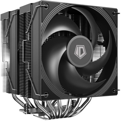 вентилятор Cooler ID-Cooling FROZN A620 PRO SE LGA1700/1200/115X/AM5/AM4 TDP 260W, PWM, черный, 6 тепл.трубок + медная база, DUAL FAN 120mm RET вентилятор Cooler ID-Cooling FROZN A620 PRO SE LGA1700/1200/115X/AM5/AM4 TDP 260W, PWM, черный, 6 тепл.трубок + медная база, DUAL FAN 120mm RET