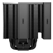 Вентиляторы Кулер для процессора/ PCCooler RZ820 BK (289W, 4-pin PWM, 165mm, Al/Cu, 4x8mm+4x6mm, 1x140mm+1x150mm, 71.9CFM/86.7CFM, 27.1dBA/32dBA, 1500RPM/2200RPM, S: 1851/1700/1200/20XX/115X, AM5/AM4, black)