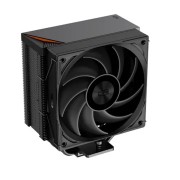 Вентиляторы Кулер для процессора/ PCCooler RZ400 V2 BK (230W, 4-pin PWM, 155mm, Al/Cu, 4x6mm, 1x120mm, 86.73CFM, 32dBA, 2200RPM, S: 1851/1700/1200/115X, AM5/AM4, black)