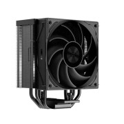 Вентиляторы Кулер для процессора/ PCCooler RZ400 V2 BK (230W, 4-pin PWM, 155mm, Al/Cu, 4x6mm, 1x120mm, 86.73CFM, 32dBA, 2200RPM, S: 1851/1700/1200/115X, AM5/AM4, black)